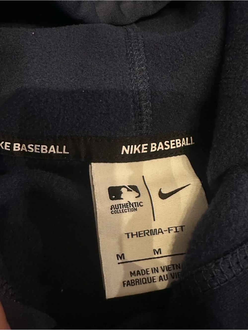 Nike Therma-Fit Chicago Cubs City Connect Sweatshirt Hoodie Sz Medium Men’s